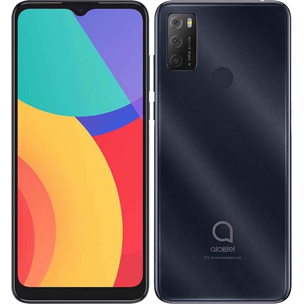 მობილური ტელეფონი Alcatel 1S (2021) 6025H 3GB, 32GB Dual Sim LTE Black