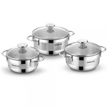 ქვაბების ნაკრები Korkmaz A1940 Aria Cookware Set 6 pcs