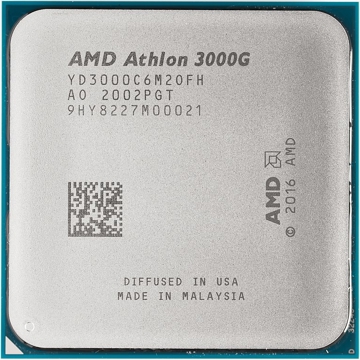 პროცესორი AMD Athlon 3000G 4MB Cache, 3.5GHz Box