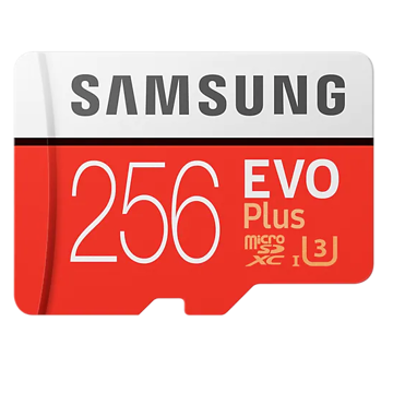 SD ბარათი Samsung MB-MC256HA/RU EVO Plus 256GB Micro SDXC UHS-I U3