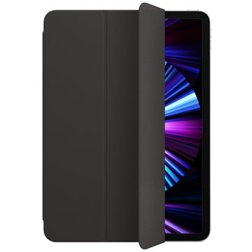 ტაბლეტის ქეისი Apple MJM93ZM/A Smart Folio for iPad Pro 11-inch (3rd gen) Black