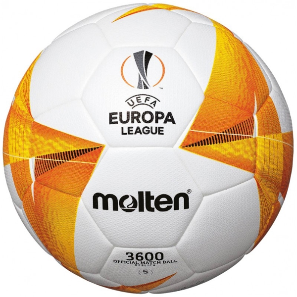 ფეხბურთის ბურთი MOLTEN F5U3600-G0 UEFA League Replica PU 5 Size