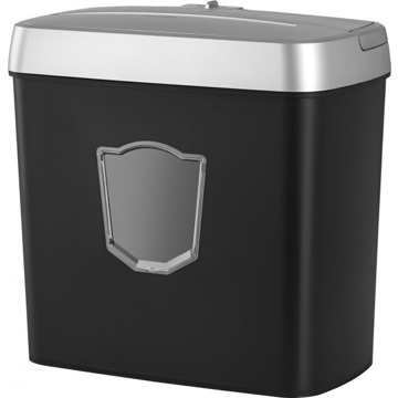 2E 2E-S-509CC 5 sheets Paper Shredder Silver, Black