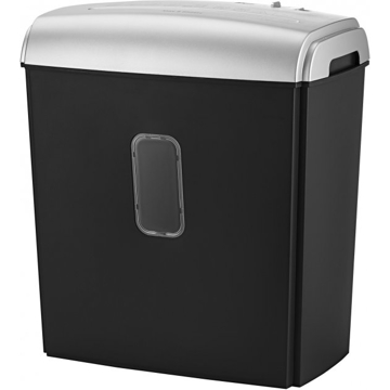 2E 2E-S-810CC 8 sheets Paper Shredder Silver, Black