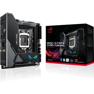 დედა დაფა ASUS STRIX_Z490-I_GAMING s1200 Z490 2xDDR4 M.2 HDMI-DP Wi-Fi BT mITX