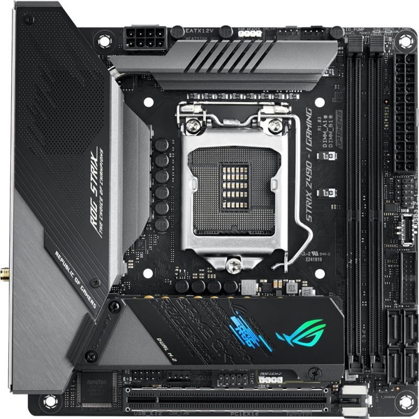 დედა დაფა ASUS STRIX_Z490-I_GAMING s1200 Z490 2xDDR4 M.2 HDMI-DP Wi-Fi BT mITX