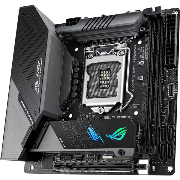 დედა დაფა ASUS STRIX_Z490-I_GAMING s1200 Z490 2xDDR4 M.2 HDMI-DP Wi-Fi BT mITX