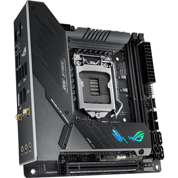 დედა დაფა ASUS STRIX_Z490-I_GAMING s1200 Z490 2xDDR4 M.2 HDMI-DP Wi-Fi BT mITX