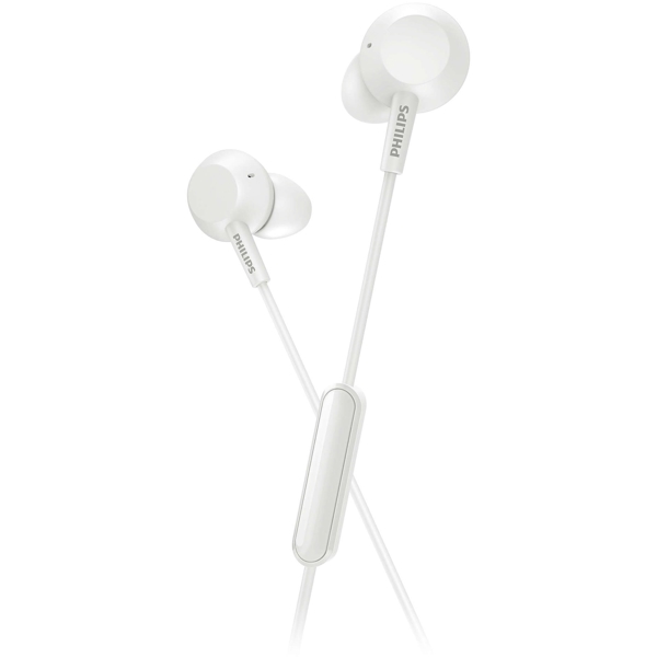 ყურსასმენი Philips TAE4105WT/00 Headphones In-ear Mic White