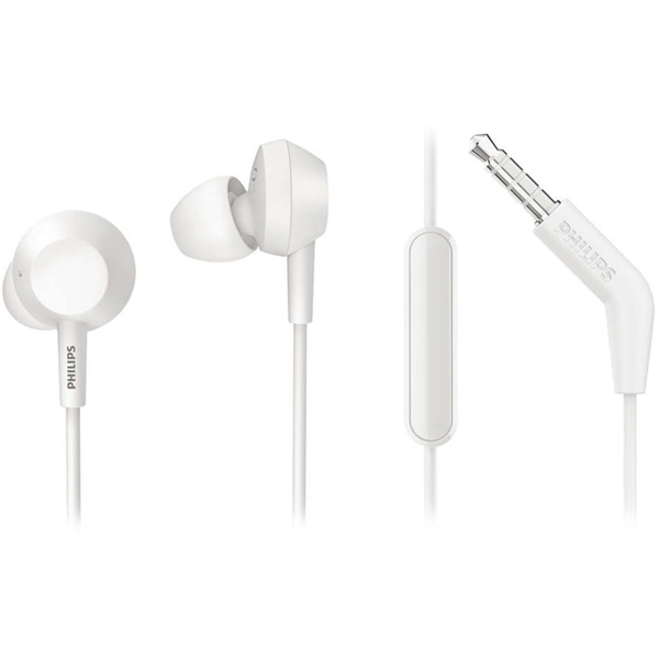 ყურსასმენი Philips TAE4105WT/00 Headphones In-ear Mic White