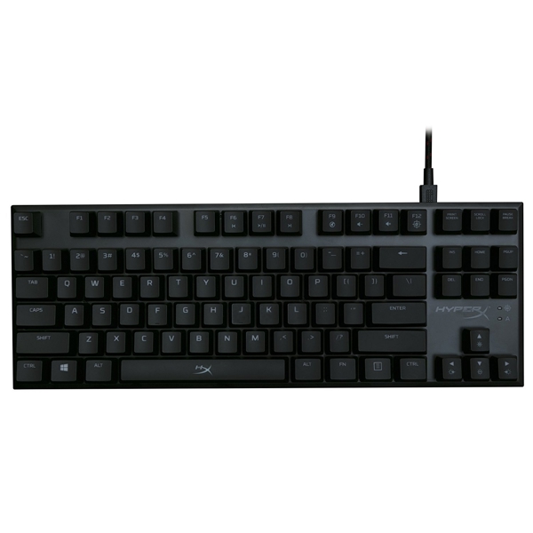 კლავიატურა HyperX HX-KB4RD1-RU/R1 Gaming Keyboard Alloy FPS Pro Cherry MX Red