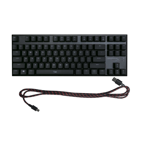 კლავიატურა HyperX HX-KB4RD1-RU/R1 Gaming Keyboard Alloy FPS Pro Cherry MX Red