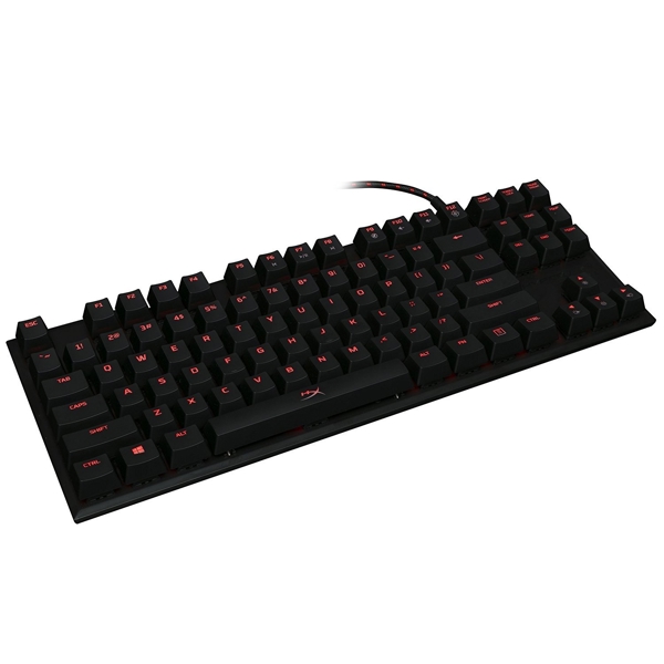 კლავიატურა HyperX HX-KB4RD1-RU/R1 Gaming Keyboard Alloy FPS Pro Cherry MX Red