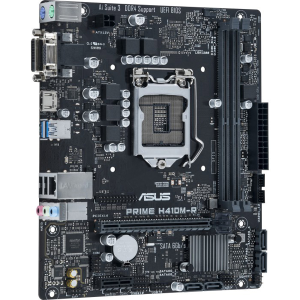 დედა დაფა ASUS PRIME_H410M-R-SI s1200 H410 2xDDR4 HDMI-DVI-VGA mATX