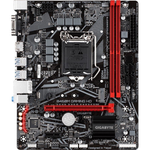 დედა დაფა GIGABYTE Motherboard B460M GAMING HD s1200 B460 2xDDR4 M.2 HDMI-VGA mATX