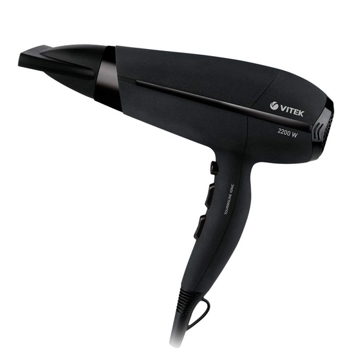 თმის საშრობი VITEK VT-8203, 2200W, Hair Dryer, Black