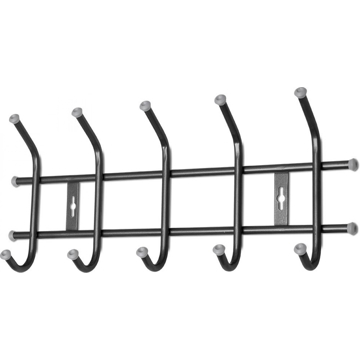 ტანსაცმლის ჩამოსაკიდი NIKA ВНТ5/Ч Wall hanger Black