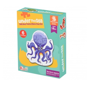 სათამაშო ფაზლი Same Toy Puzzle Ocean inhabitants, 