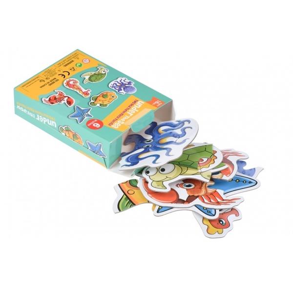 სათამაშო ფაზლი Same Toy Puzzle Ocean inhabitants, 