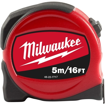 სიგრძის საზომი Milwaukee Slimline Tape Measure 5m/16ft (Width 25mm)