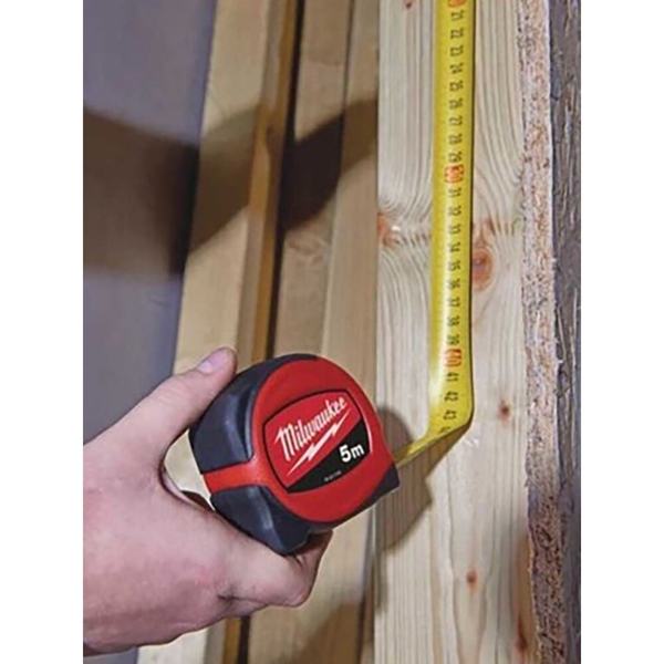 სიგრძის საზომი Milwaukee Slimline Tape Measure 5m/16ft (Width 25mm)