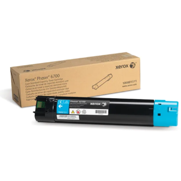 Xerox 106R01511 P6700, Toner Cartridge, 5000P, Cyan