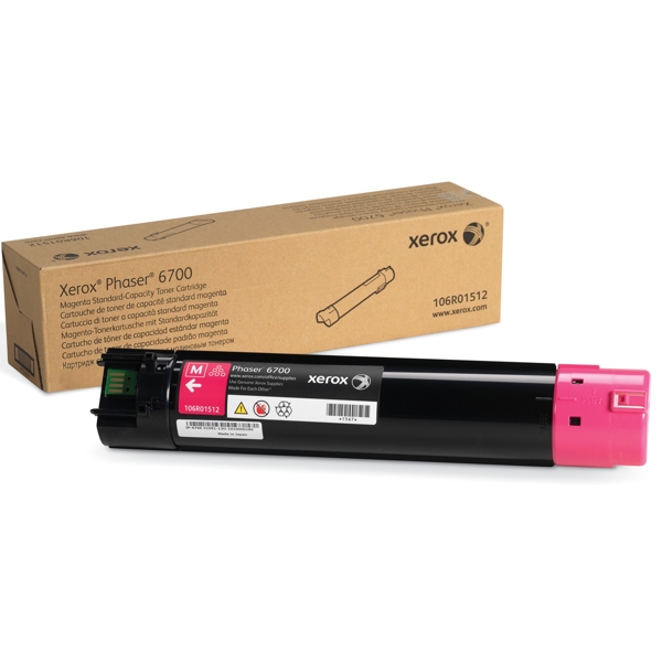 Xerox 106R01512 P6700, Toner Cartridge, 5000P, Magenta