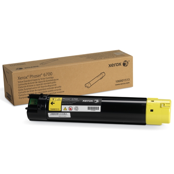 Xerox 106R01513 P6700, Toner Cartridge, 5000P, Yellow