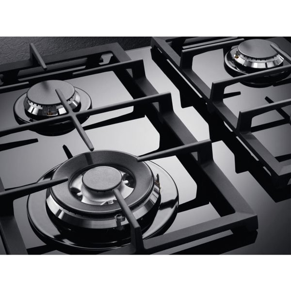 ჩასაშენებელი ზედა პანელი AEG HKR64540NB Hob, Built-in Gas Black