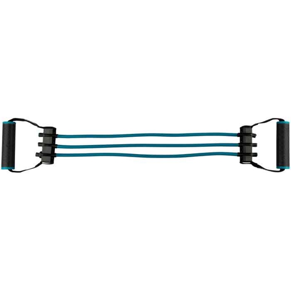 სავარჯიშო რეზინი სახელურებით Avento 537SC42SC, Exercise Band, Blue