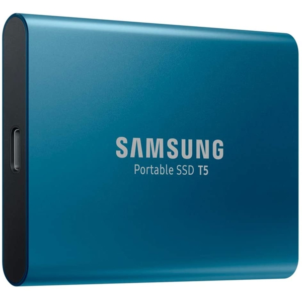 გარე მყარი დისკი Samsung T5 500GB External Portable 2.5'' SSD USB 3.1 Blue