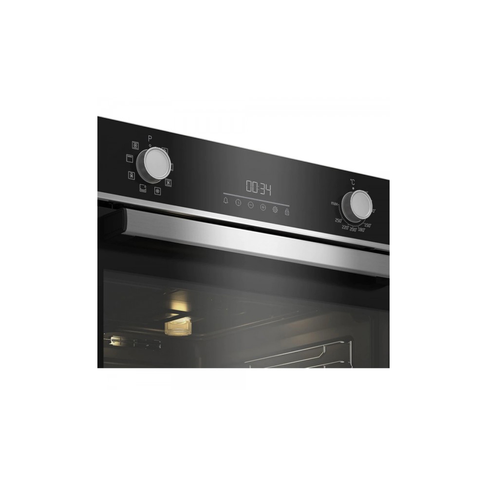 ჩასაშენებელი ღუმელი BEKO BBIM13300XM Superia Mechanical A Black