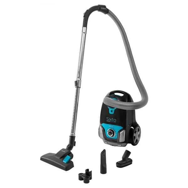 მტვერსასრუტი Sencor SVC 684TQ With Bag 850W Black/Blue