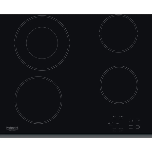 ქურის ზედაპირი Hotpoint-Ariston HR 632 B Hob, 6200 W Electric Black