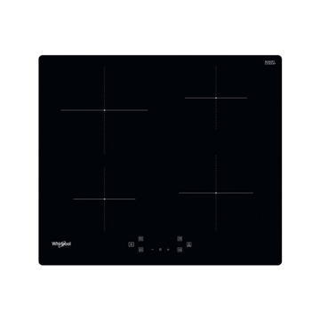 ჩასაშენებელი ქურის ზედაპირი Whirlpool WSQ 4860 NE Hob, Built-in 7200W Black