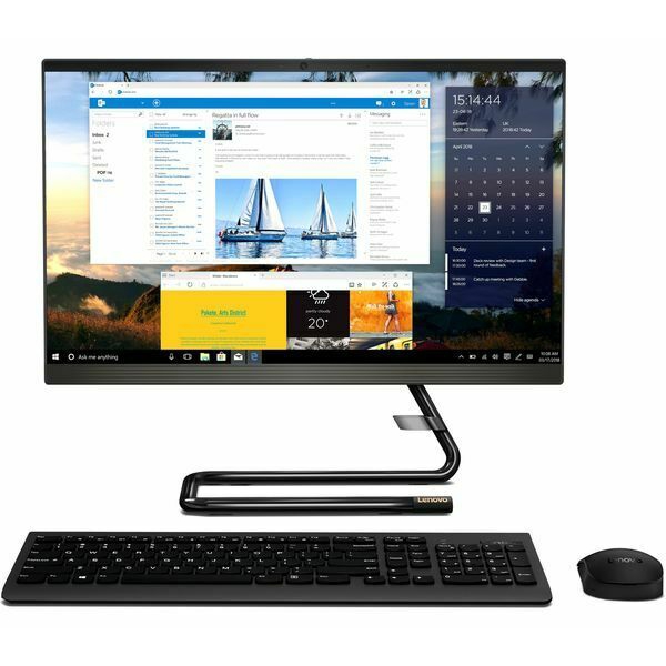 All in One კომპიუტერი Lenovo IdeaCentre AIO 3 23.8" I3-10100T 8GB, 256GB SSD Integrated Graphics Black