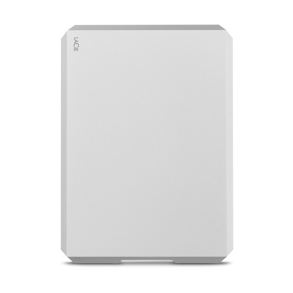 გარე მყარი დისკი LaCie STHG1000400 External HDD, 1000 GB, 2.5'', USB 3.1 Type-C Silver