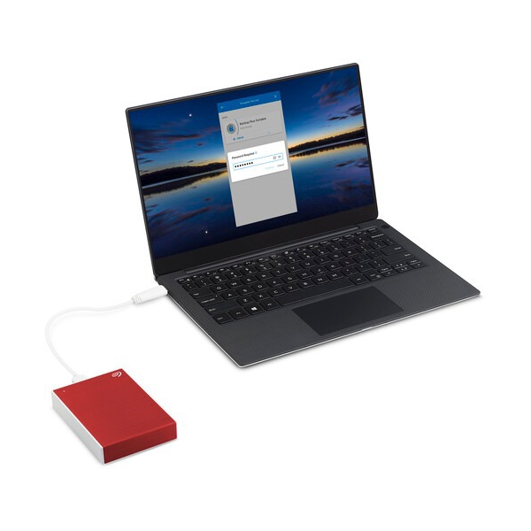 გარე მყარი დისკი Seagate STKB2000403 One Touch 2TB External HDD 2,5'' USB 3.0 Red