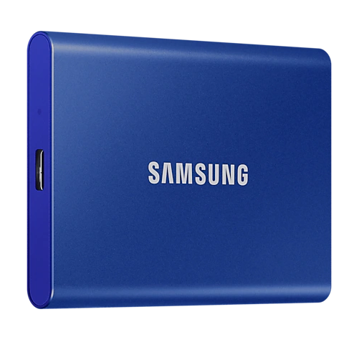 გარე მყარი დისკი Samsung MU-PC500H/WW 500GB Portable 2.5" HDD/SSD T7 USB 3.2 Blue