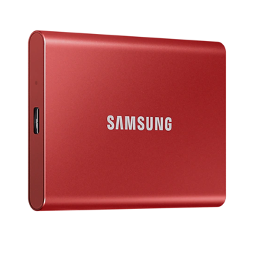 გარე მყარი დისკი Samsung MU-PC500R/WW 500GB Portable 2.5" HDD/SSD T7 USB 3.2 Red