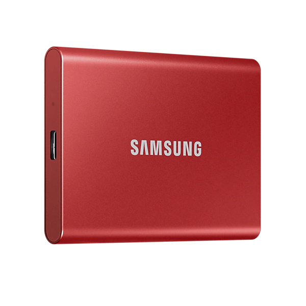 გარე მყარი დისკი Samsung MU-PC500R/WW 500GB Portable 2.5" HDD/SSD T7 USB 3.2 Red