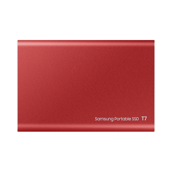 გარე მყარი დისკი Samsung MU-PC500R/WW 500GB Portable 2.5" HDD/SSD T7 USB 3.2 Red