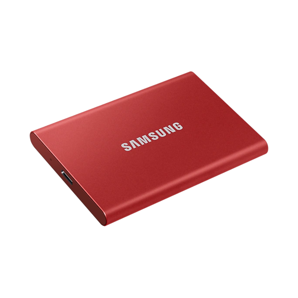 გარე მყარი დისკი Samsung MU-PC500R/WW 500GB Portable 2.5" HDD/SSD T7 USB 3.2 Red