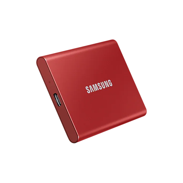 გარე მყარი დისკი Samsung MU-PC500R/WW 500GB Portable 2.5" HDD/SSD T7 USB 3.2 Red