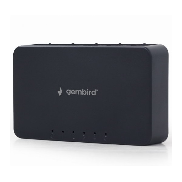 სვიჩი Gembird NP-SW5-02 5-port LAN switch Black