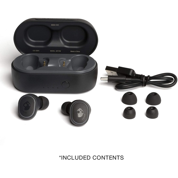 ყურსასმენი Skullcandy S2TVW-N896 Sesh Evo True In-Ear Wireless Headphones Black