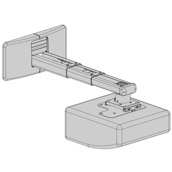 მოკლე ფოკუსიანი პროექტორის საკიდი VIVITEK Ultra Short Throw Wall Mount WM-4