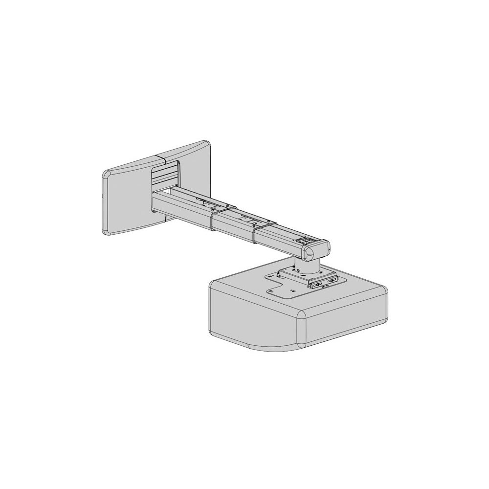მოკლე ფოკუსიანი პროექტორის საკიდი VIVITEK Ultra Short Throw Wall Mount WM-4
