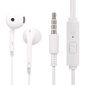 ყურსასმენი Lenovo HF170 Wired Earphone White