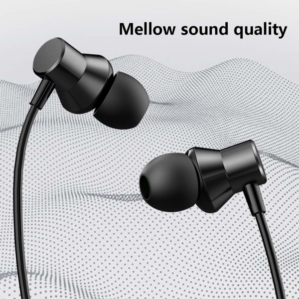 ყურსასმენი Lenovo HF130 Wired Earphone Black
